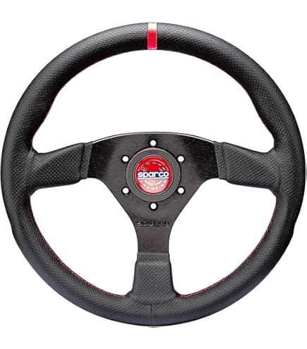 Amazon.com: Sparco 015THPUGR345 Steering Wheel P 222 Silver